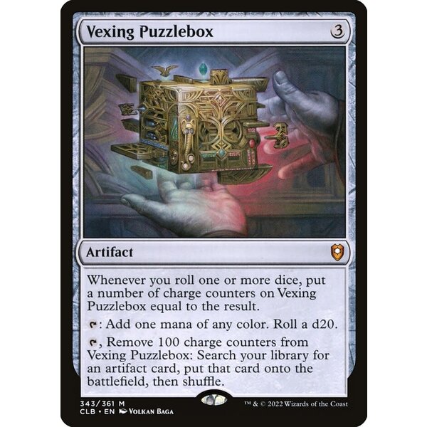 Magic: The Gathering Vexing Puzzlebox (343) Lightly Played Foil