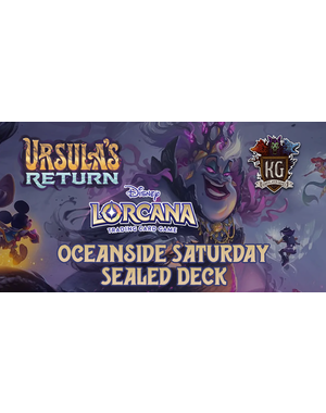 Disney Lorcana 5/18 Oceanside Lorcana: Ursula's Return Sealed Deck Event 12 PM