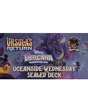 Disney Lorcana 5/22 Oceanside Lorcana: Ursula's Return Sealed Deck Event 6 PM