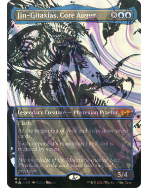 Magic: The Gathering Jin-Gitaxias, Core Augur (Halo Foil) (141) Lightly Played