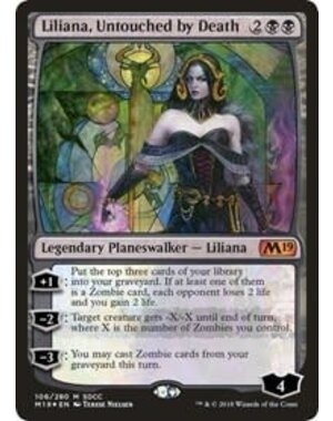 Magic: The Gathering Liliana, Untouched by Death (106) (SDCC exclusive) Lightly Played Foil