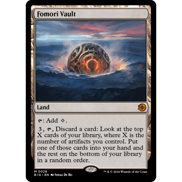 Magic: The Gathering Fomori Vault (29) Lightly Played