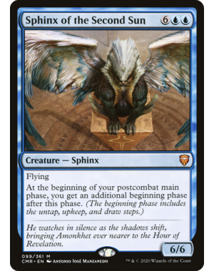 Magic: The Gathering Sphinx of the Second Sun (99) Lightly Played Foil