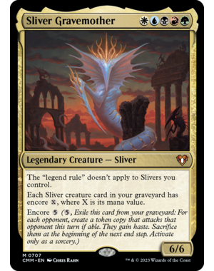 Magic: The Gathering Sliver Gravemother (707) Lighty Played Foil