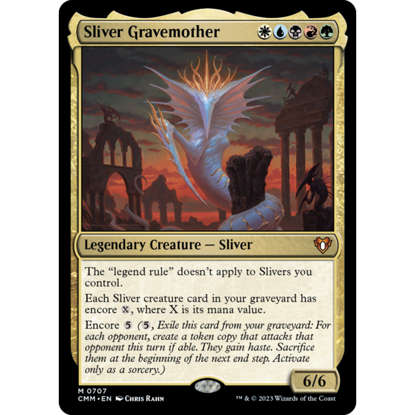 Magic: The Gathering Sliver Gravemother (707) Lighty Played Foil