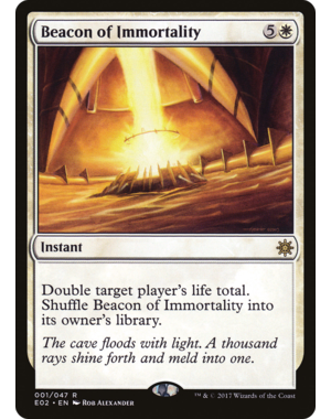 Magic: The Gathering Beacon of Immortality (1) Lightly Played