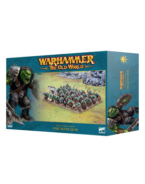 Warhammer The Old World Orc & Goblin Tribes: Orc Boyz Mob