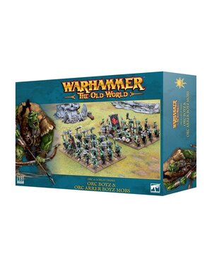 Warhammer The Old World Orc & Goblin Tribes: Orc Boyz & Orc Arrer Boyz Mobs