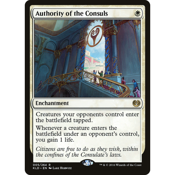 Magic: The Gathering Authority of the Consuls (005) Lightly Played Foil