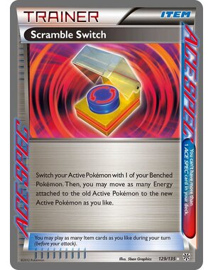 Pokemon Scramble Switch (129) Lightly Played
