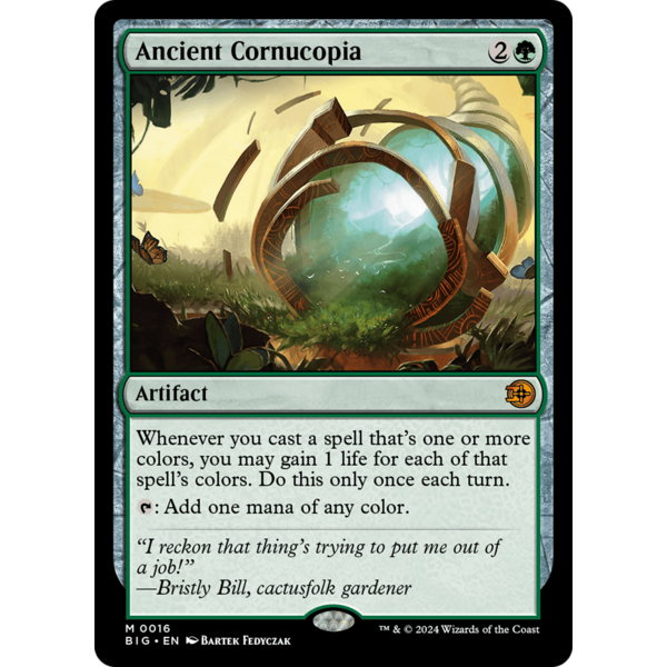 Magic: The Gathering Ancient Cornucopia (016) Lightly Played