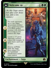 Magic: The Gathering Welcome to . . . (007) Lightly Played