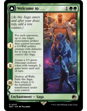 Magic: The Gathering Welcome to . . . (007) Lightly Played