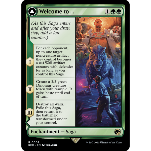 Magic: The Gathering Welcome to . . . (007) Lightly Played