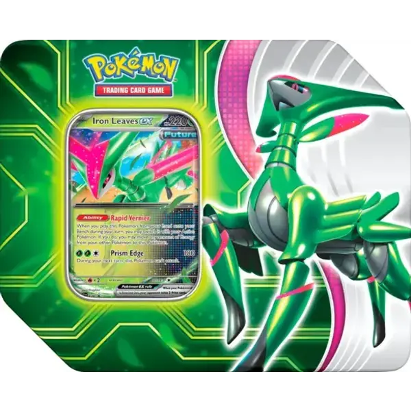 Pokemon Paradox Clash Tin [Iron Leaves ex]