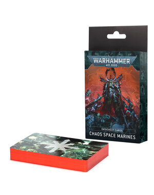 Warhammer 40,000 Datasheet Cards: Chaos Space Marines