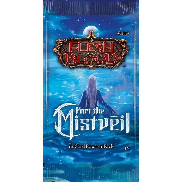 Legend Story Studios Flesh and Blood TCG Part the Mistveil Booster Pack