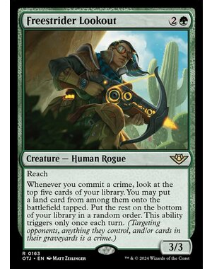 Magic: The Gathering Freestrider Lookout (163) Lightly Played