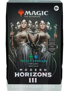 Magic: The Gathering Modern Horizons 3 Commander Deck - Tricky Terrain