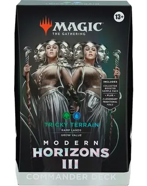 Magic: The Gathering Modern Horizons 3 Commander Deck - Tricky Terrain