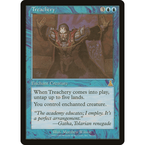 Magic: The Gathering Treachery (50) Heavily Played