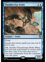 Magic: The Gathering Thunderclap Drake (017) Lightly Played