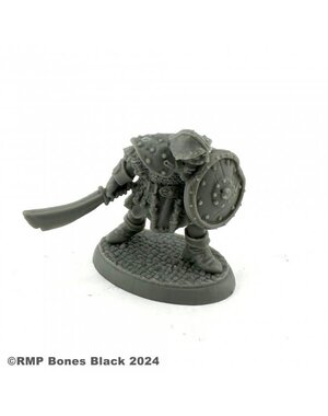 Reaper Miniatures Reaper 20319: Orc Warrior (Sword Down) Bones Plastic Miniature