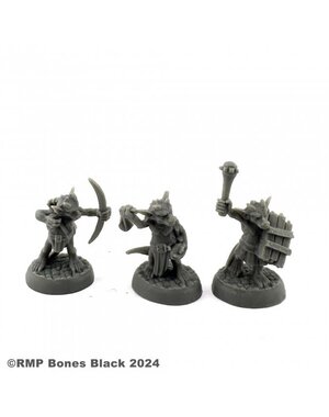 Reaper Miniatures Reaper 20339: Kobolds (3) Bones Plastic Miniature