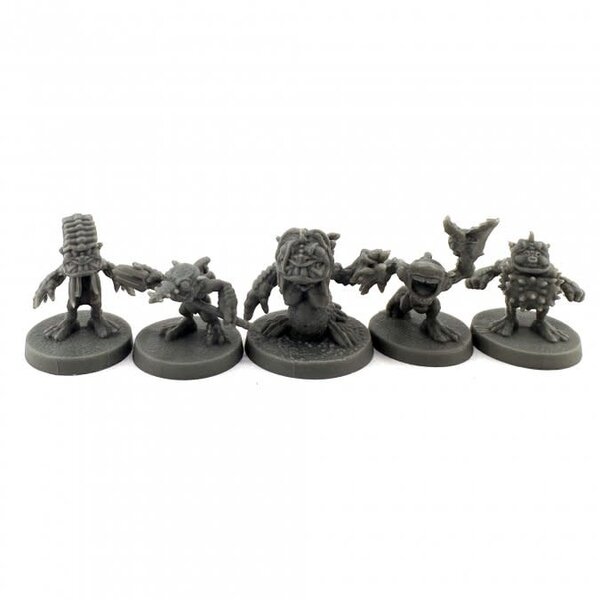 Reaper Miniatures Reaper 20618: Brine Goblins (5) Bones Plastic Miniature