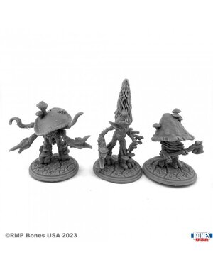 Reaper Miniatures Reaper 30165: Fungoids (3) Bones Plastic Miniature