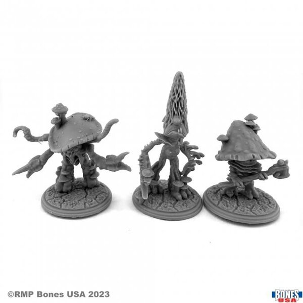 Reaper Miniatures Reaper 30165: Fungoids (3) Bones Plastic Miniature