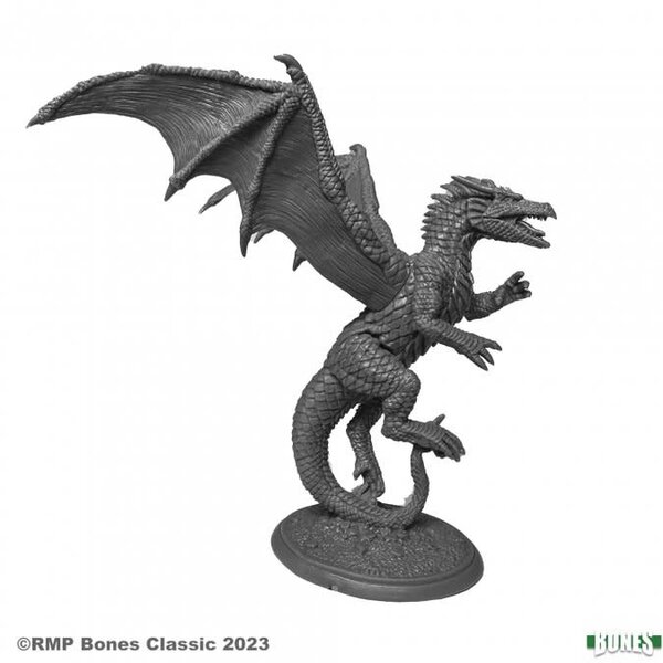 Reaper Miniatures Reaper 77687: Amber Dragon Bones Plastic Miniature