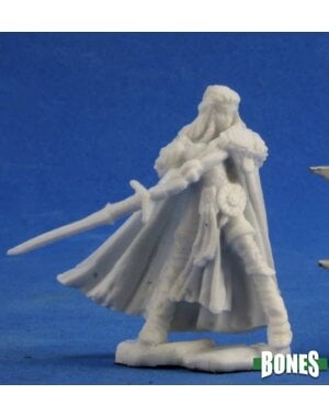 Reaper Miniatures Reaper 77389: Highland Heroine Bones Plastic Miniature