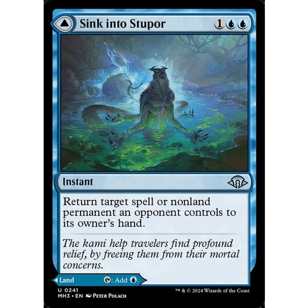 Magic: The Gathering Sink into Stupor (241) Lightly Played