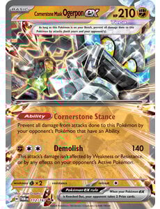 Pokemon Cornerstone Mask Ogerpon ex (112) Lightly Played