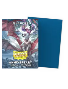 Arcane Tinmen Dragon Shield Dual Matte Blue/Cobalt Silver 100 Standard