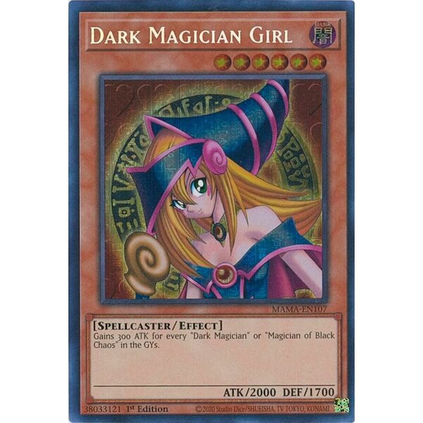 Konami Dark Magician Girl (Secret Pharaoh's Rare) (107) Near Mint