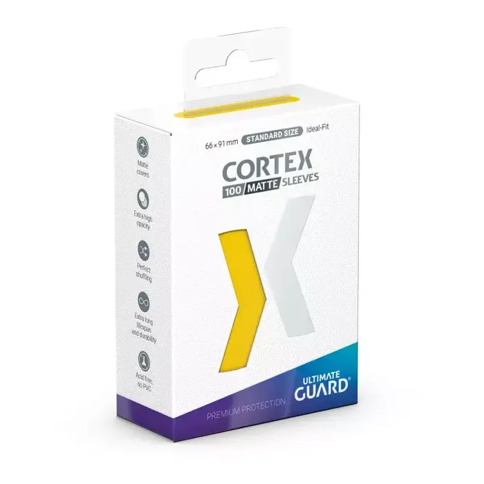 Ultimate Guard Cortex Matte Yellow 100 Standard
