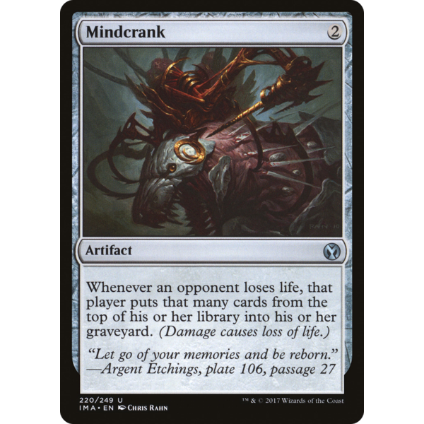 Magic: The Gathering Mindcrank (220) Lightly Played