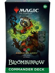 Magic: The Gathering Bloomburrow Commander Deck - Animated Army
