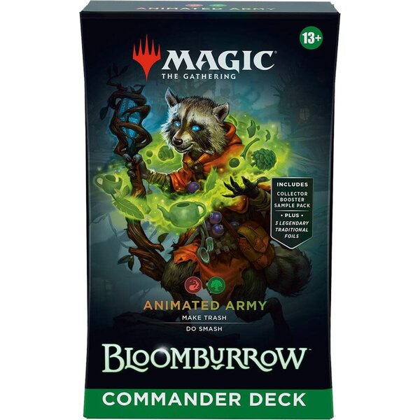 Magic: The Gathering Bloomburrow Commander Deck - Animated Army