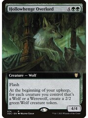 Magic: The Gathering Hollowhenge Overlord (Extended Art) (074) Moderately Played