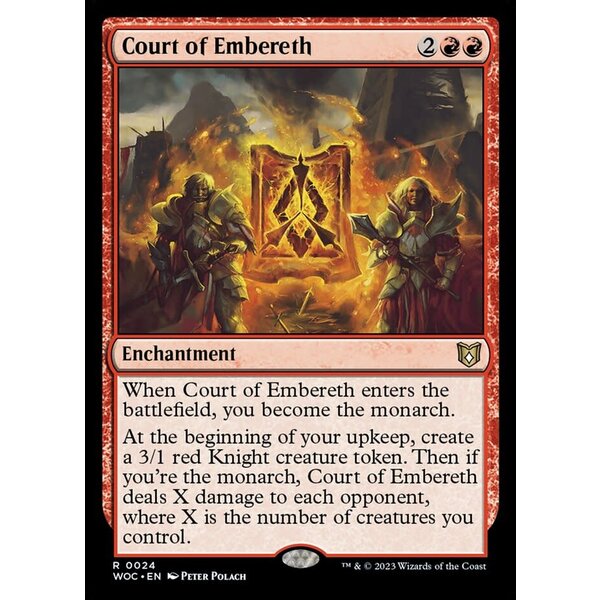 Magic: The Gathering Court of Embereth (024) Lightly Played