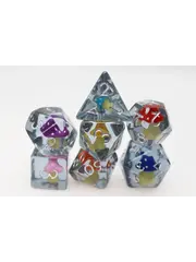 Foam Brain Whimsical Mushrooms RPG Dice Set