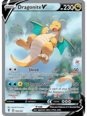 Pokemon Dragonite V (Alternate Full Art) (192) Near Mint