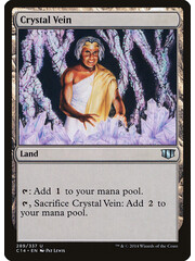Magic: The Gathering Crystal Vein (289) Lightly Played