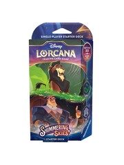 Ravensburger Disney Lorcana: Shimmering Skies Starter Deck (Emerald & Steel)
