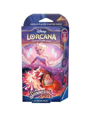 Ravensburger Disney Lorcana: Shimmering Skies Starter Deck (Amethyst & Ruby)