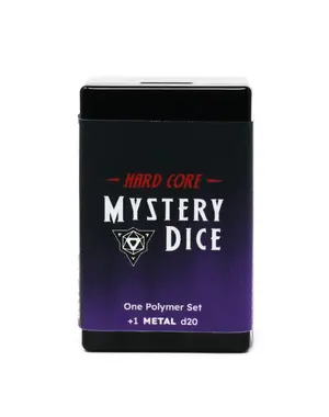 Die Hard Dice 8pc RPG Set - Hard Core Mystery Dice