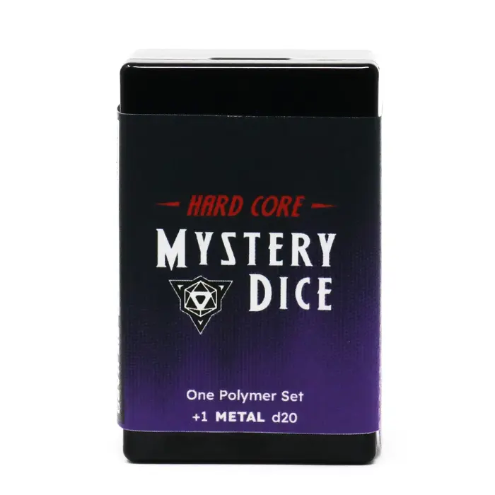Die Hard Dice 8pc RPG Set - Hard Core Mystery Dice
